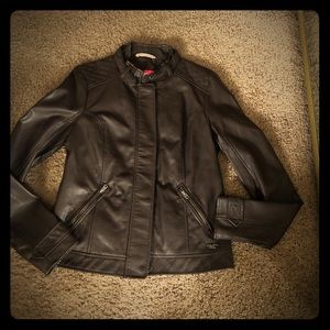 Leather Jacket by Hollister
